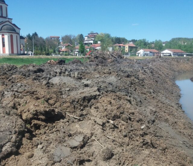 Радови на старачи Барајевске реке