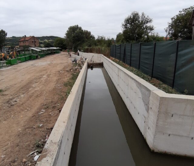 Санација водотока Језерац, општина Гроцка